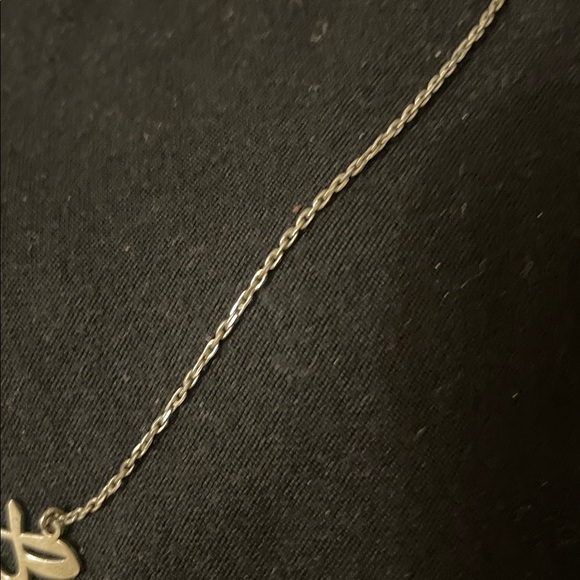 Silver Script Necklace - Picture 4 of 4